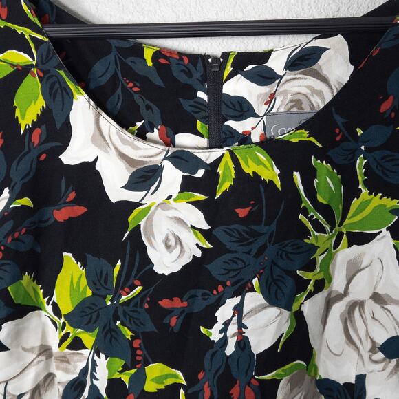 Carol Anderson California Womens Dress Sz 6 Vintage Cottagecore Floral 90s Retro - Picture 4 of 8